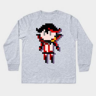 Pixel Ryuko Kids Long Sleeve T-Shirt